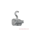 BONDABLE BUCCAL TUBE WITH SLIDING CRIMPABLE HOOK